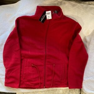 NWT Burlington Brands-Stephanie Rogers Fleece jacket